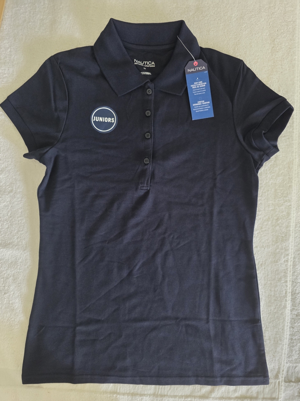 Nautica Juniors Dark Navy Polo Shirt